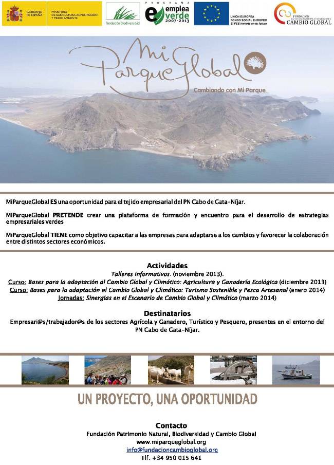Mi Parque Global Talleres PN Cabo de Gata - Níjar